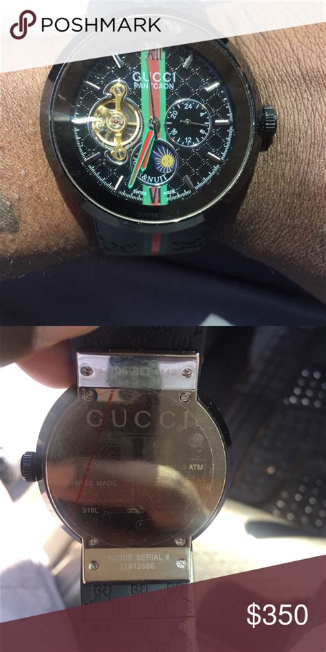 look up gucci watch serial number|how to authenticate gucci watch.